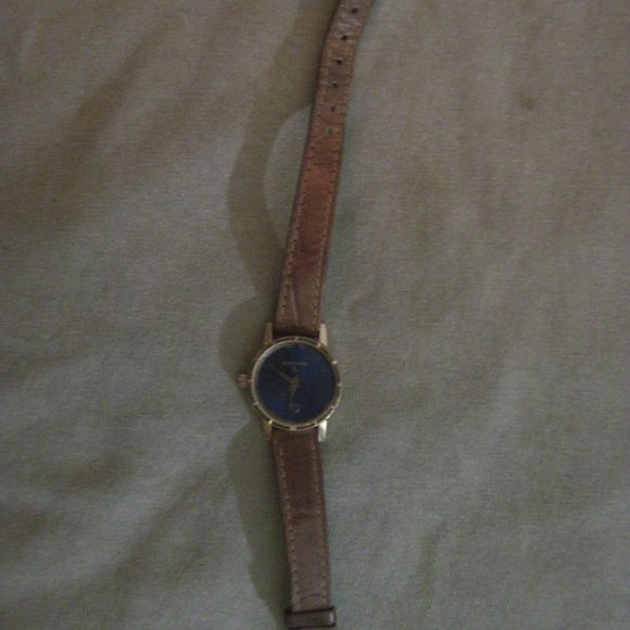 Peugeot Women Vintage PEUGEOT Women\'s Blue Dial Quartz Watch